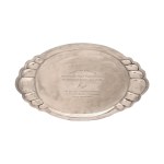 Tray, Moritz Stumpf & Sohn, Gdansk, circa 1920.