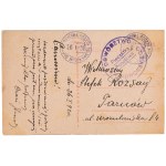 Field Post Office in Pomerania during the revindication of the Northern Territories, 1920-1921