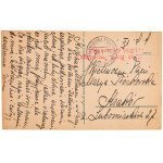 Field Post Office in Pomerania during the revindication of the Northern Territories, 1920-1921