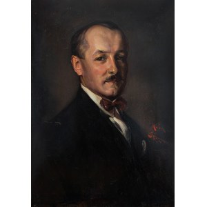 Józef Kidoń (1890 Rudzica-1968 Warsaw), Portrait of Wojciech Korfanty, 1916