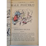MAŁE PISEMKO Tygodnik obrazkowy dla Młodszych Dzieci TOM XV - edited by Marja Buyno-Arctowa, Warsaw 1935. [HALF-YEARBOOK I]