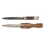 Mauser K98 bayonet (S84/98 III) with frog | Germany, German