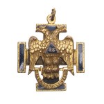 Masonic pendant, 32° - Scottish Rite | USA, American