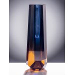 PAVEL HLAVA (CZECH / BOHEMIAN 1924 - 2003) - VASE "DROP"