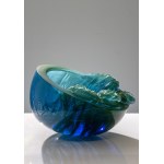 VANDA KUBĚNOVÁ (CZECH / BOHEMIAN 1991*) - LARGE GLASS SCULPTURE "DAYBREAK"