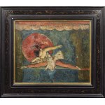 Zygmunt DOBRZYCKI (1896-1970), W cyrku - na linie, 1925