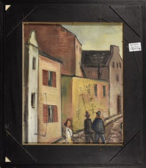 Zygmunt DOBRZYCKI (1896-1970), W cyrku - na linie, 1925