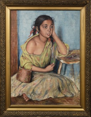 Leon LEWKOWICZ (1888/1890-1950), Mała Cyganka, 1938