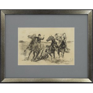 Zygmunt JÓZEFCZYK (1881-1966), The Chase