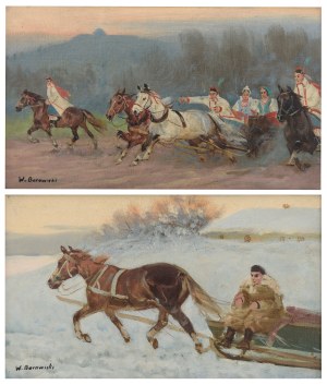 Władysław BOROWICKI (1909-1997), Para obrazów