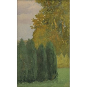 Mikhail Gorstkin WYWIÓRSKI (1861-1926), Landscape with Trees