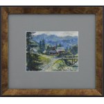 Michał Maksymilian REKUCKI (1884-1971), Ensemble de 3 oeuvres - Paysages de montagne