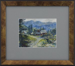 Michał Maksymilian REKUCKI (1884-1971), Zestaw 3 prac - Pejzaże górskie