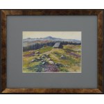 Michał Maksymilian REKUCKI (1884-1971), Ensemble de 3 oeuvres - Paysages de montagne