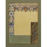 Kazimierz PUCHAŁA (1895-1986), Projekt dekoracji ściennej