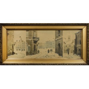 Czesław NOWAKOWSKI, 1 poł. XX w., Stare Miasto - tryptyk
