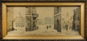 Czesław NOWAKOWSKI, 1 poł. XX w., Stare Miasto - tryptyk