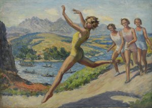 Michał Maksymilian REKUCKI (1884-1971), Nad jeziorem