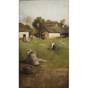 Marian SZCZUROWSKI (1863-1929), In the countryside, 1907