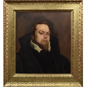 Juliusz ZUBER (1861-1910), Portret mężczyzny
