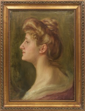 Mieczysław REYZNER (1861-1941), Portret kobiety, 1930
