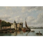 Johann Jakob Anton HILVERDINK (1837-1884), Nabrzeże w Amsterdamie