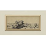 Rembrandt van RIJN (1606-1669) - według, Mleczarz - odbitka z XX w.