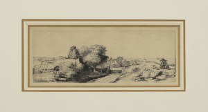 Rembrandt van RIJN (1606-1669) - według, Mleczarz - odbitka z XX w.
