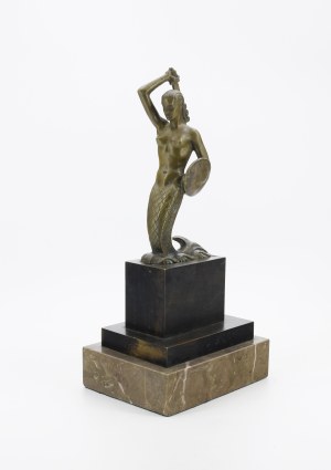 Władysław MIECZNIK (1903-1989) - Wytwórnia Artystyczna Grawersko-Zdobnicza, Syrenka Warszawska