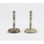 A pair of candlesticks
