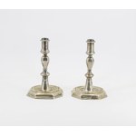 A pair of candlesticks