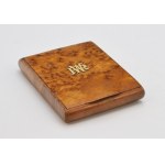 WR monogrammed cigarette case