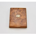 WR monogrammed cigarette case