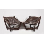 Odd KNUTSEN (b. 1942) - design, Pair of armchairs - model Luna