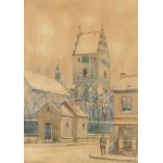Franciszek SUNDERLAND, KOŚCIÓŁ MARIACKI NA NOWYM MIEŚCIE W WARSZAWIE, ok. 1930