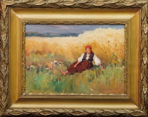 Ignacy ZYGMUNTOWICZ, DZIEWCZYNA NA SKRAJU POLA