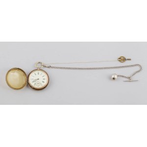 CLOCKWORK, CLOCKWORK WATCH WITH DEVICE, mid-19th century.