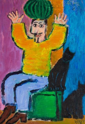 Krzysztof KOKORYN, MĘŻCZYZNA I KOTY, 1998