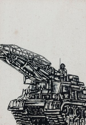Roman OPAŁKA, SAMOBIEŻNA WYRZUTNIA RAKIET 2P19, 1965