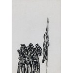 Roman OPAŁKA, PRZED SZTANDAREM, 1965