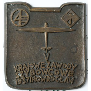 PLAKEET, KRAJOWE ZAWODY SZYBOWCOWE, Inowrocław, 1937