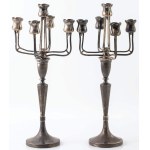 A PAIR OF CANDELABERS IN ART DECO STYLE, Poland, circa 1930.