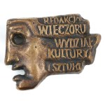 AWARD PLASTER, to the Winner Editorial Board of the Evening, Department of Culture and the Arts