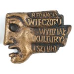 AWARD PLASTER, to the Winner Editorial Board of the Evening, Department of Culture and the Arts