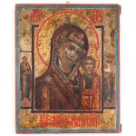 IKON, mother of god of kazan, Russia, 19th century.