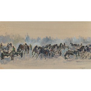 Kazimierz SZEMIOTH, POWOZY, 1973