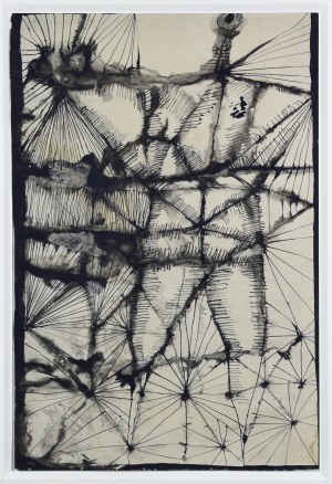 Jan LEBENSTEIN (1930-1999), Figury rozpięte, ok. 1956