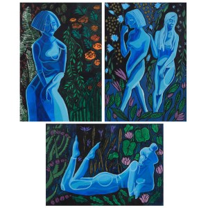 Zofia PAŁUCHA (nar. 1993), Bez názvu (triptych), 2017