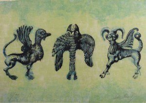 Jan LEBENSTEIN (1930-1999), Bez tytułu, 1974