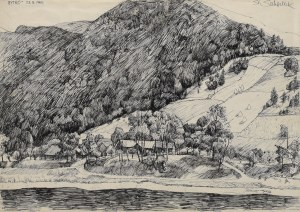 Stefan SUBERLAK (1928-1994), Rytro, 1965